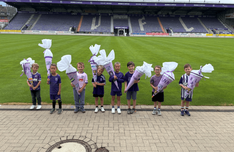 Kreativer Nachmittag an der Bremer Brücke: Erster Schultüten-Basteltag beim VfL