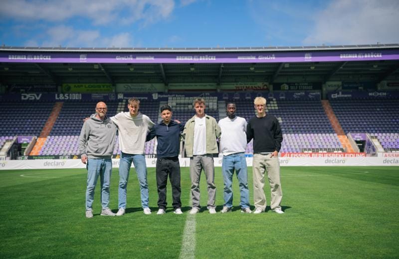 VfL stattet fünf NLZ-Spieler mit Profiverträgen aus