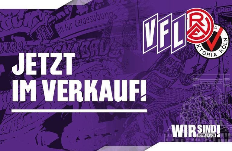 Freier Verkauf für Heimspiele gegen Essen und Köln gestartet