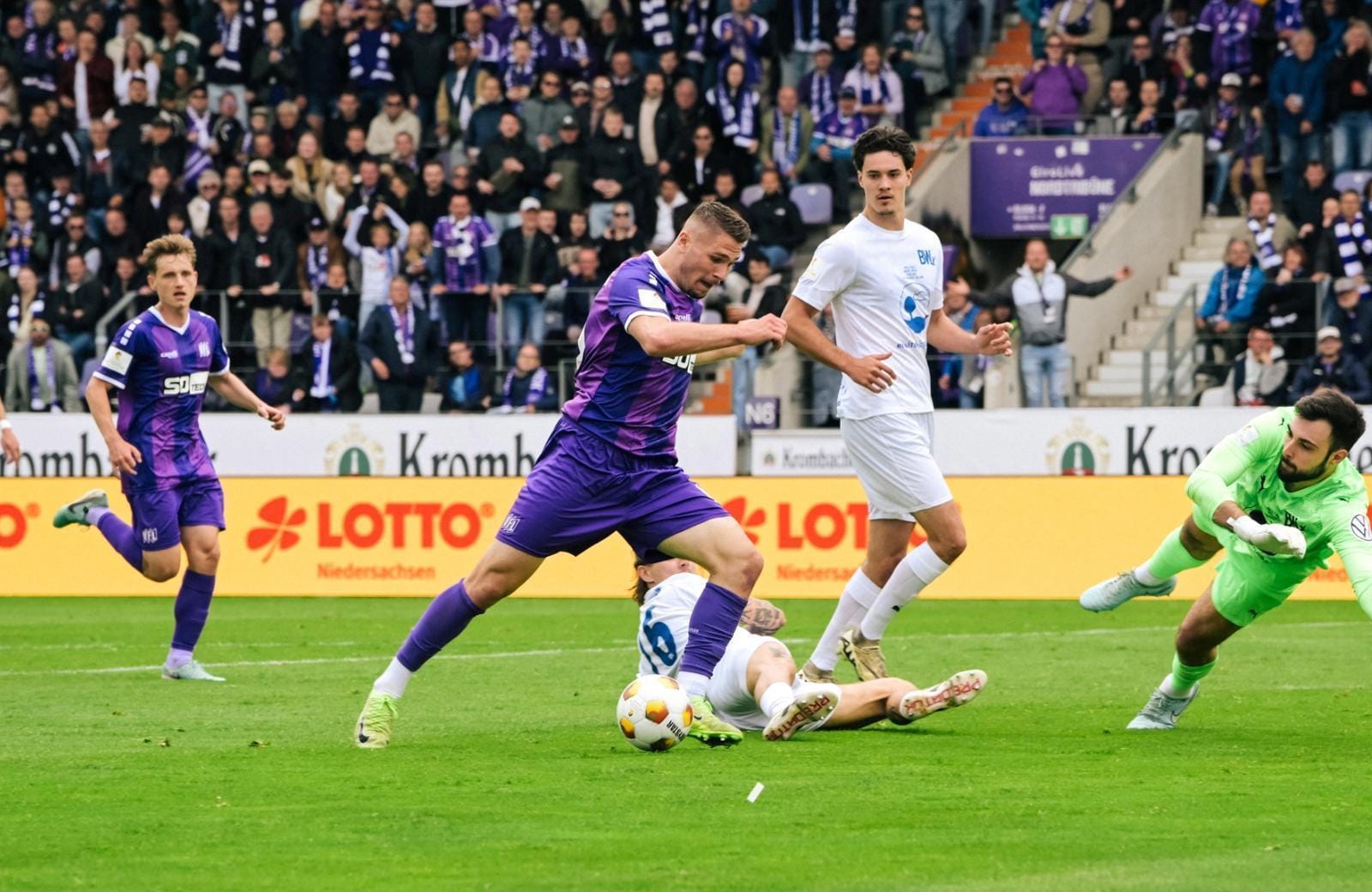 Nach einem Jahr in Lila-Weiß: Marcus Müller wechselt in die 2. Bundesliga