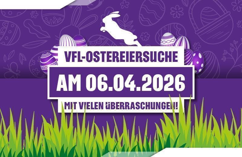 VfL-Ostereiersuche an der Bremer Brücke