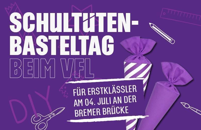 Schultüten-Basteltag beim VfL: Kreativer Nachmittag für zukünftige Erstklässler