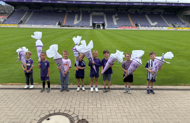 Kreativer Nachmittag an der Bremer Brücke: Erster Schultüten-Basteltag beim VfL