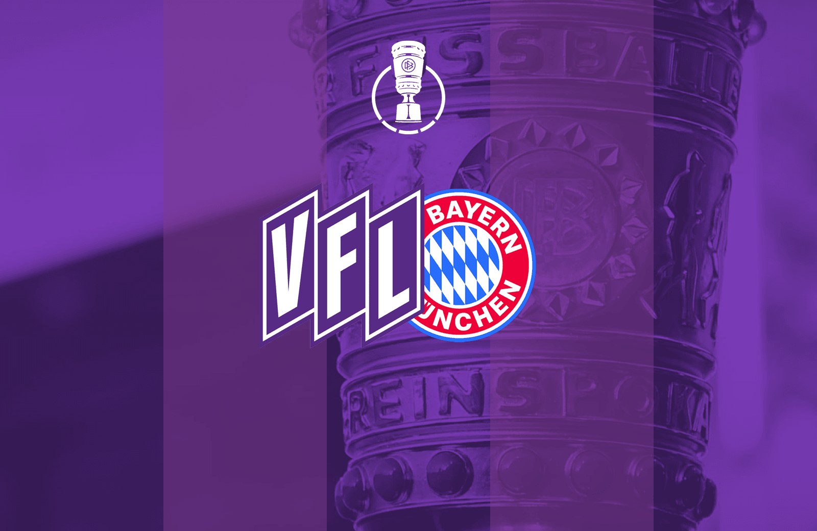 Pokalspiel gegen Bayern München terminiert