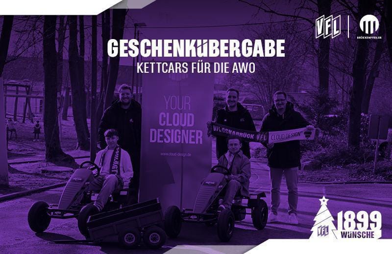 1899 Wünsche – Geschenkübergabe an die AWO
