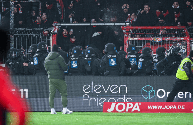 Ausschreitungen beim Heimspiel gegen Rot-Weiss Essen
