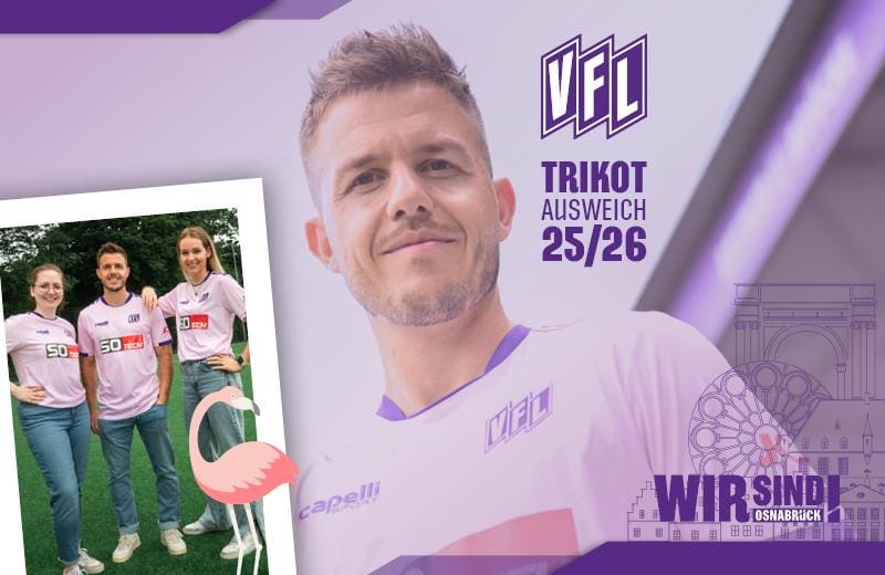 Das Ausweichtrikot 2025/26: Mutig und modisch