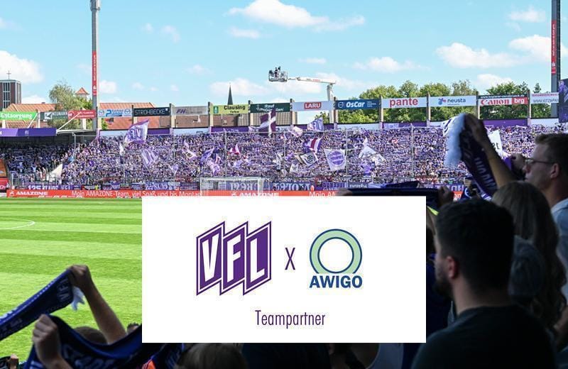 AWIGO und der VfL verlängern ihre Partnerschaft und bauen diese weiter aus