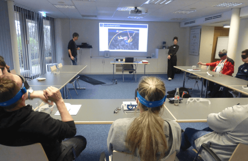 Blindenreporter-Seminar in Hennef