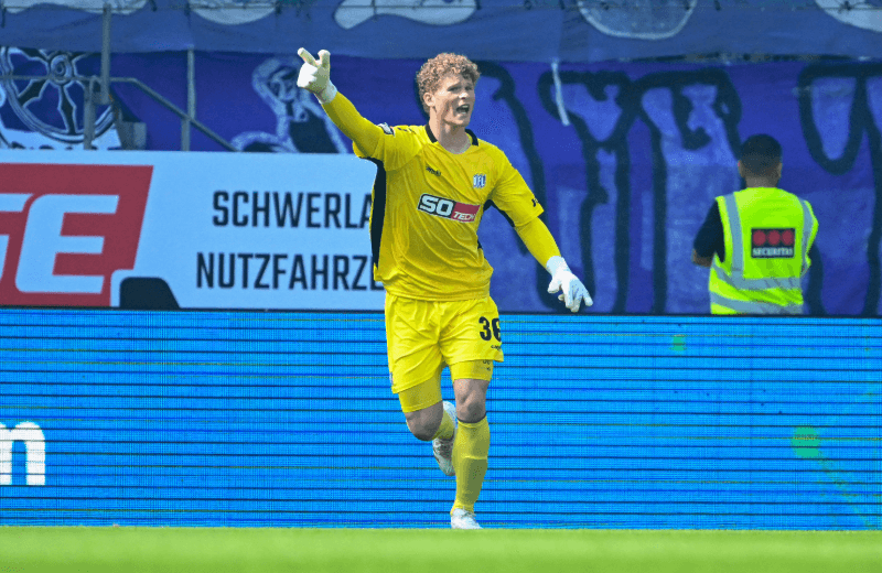 Luca Böggemann feiert starkes Drittligadebüt