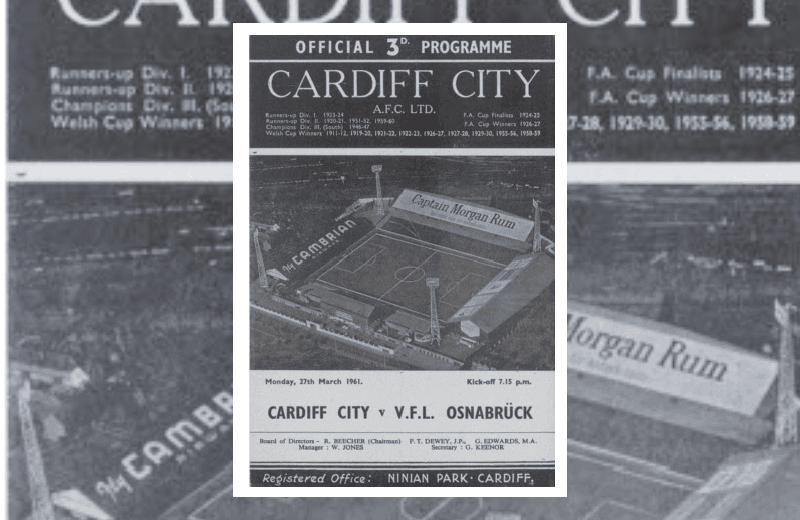 Brückenschlag (141): Vor 65 Jahren – Großer Auftritt gegen Cardiff City