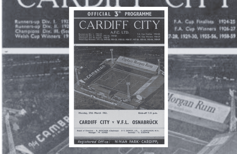 Brückenschlag (141): Vor 65 Jahren – Großer Auftritt gegen Cardiff City
