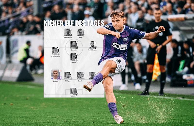 Conus in der „Elf des Tages“