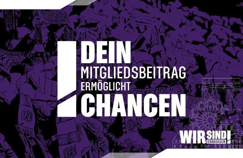 Werde Mitglied – Dein Mitgliedsbeitrag ermöglicht Chancen!