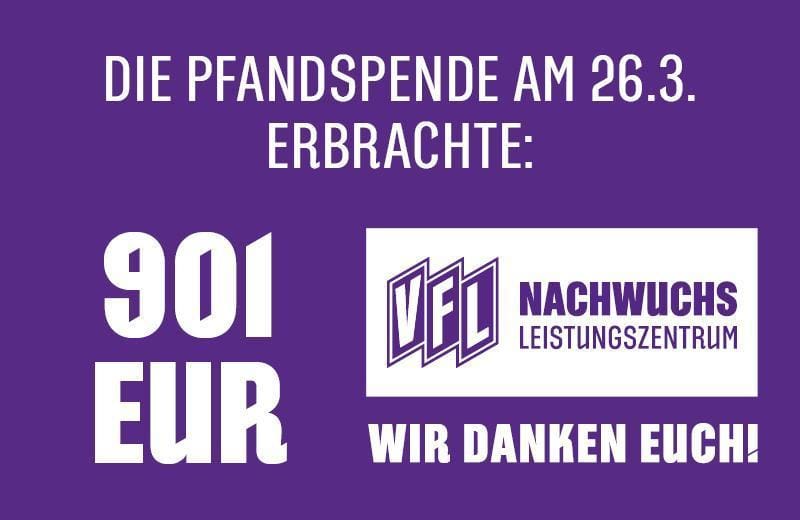 901 Euro für den VfL-Nachwuchs gesammelt
