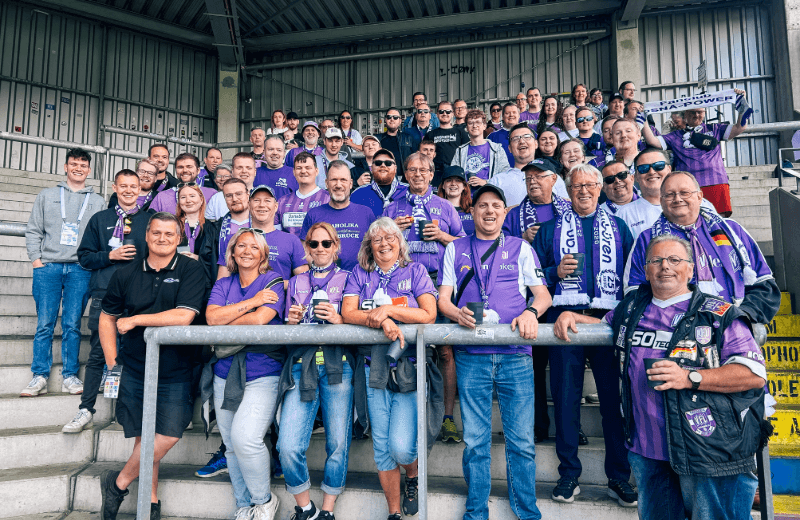 Gemütliches Frühstück mit Stadionblick: Gelungene Fanclub-Aktion vor dem Heimspiel gegen Verl!