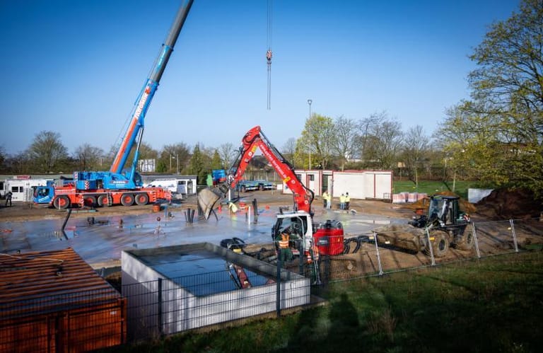 Fotos vom Schinkelberg – So sieht’s auf der Baustelle aus