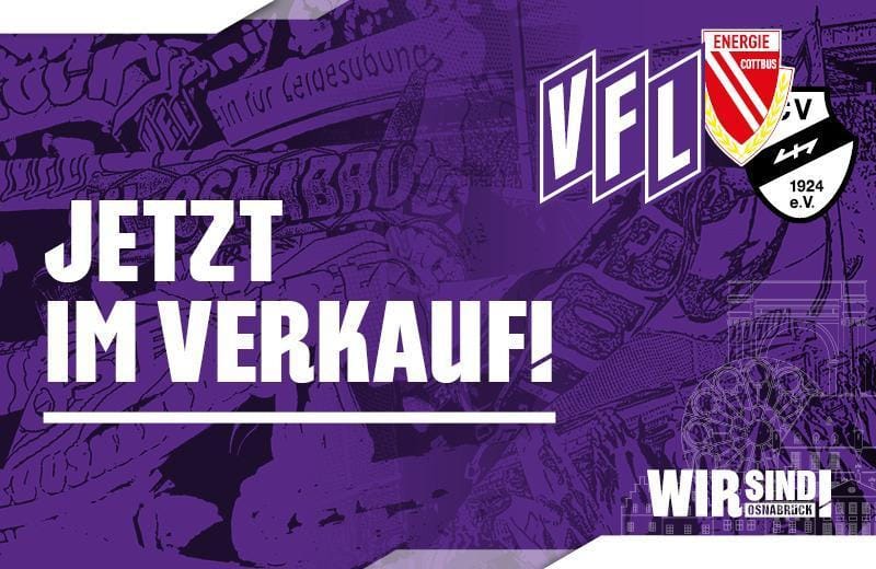 Freier Verkauf für Heimspiele gegen Cottbus und Verl gestartet