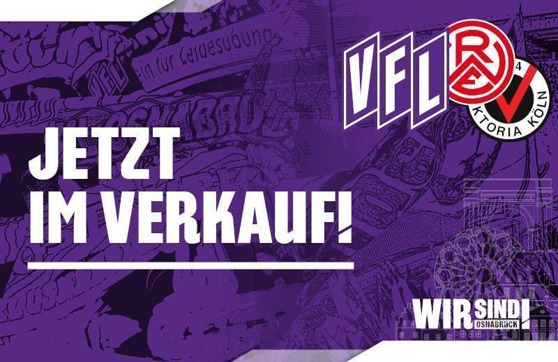 Freier Verkauf für Heimspiele gegen Essen und Köln gestartet
