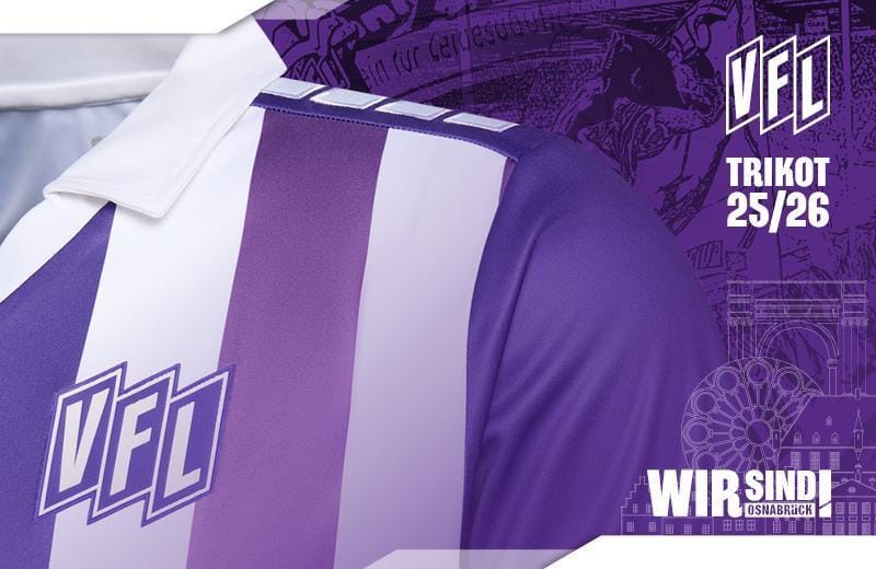 Offensichtlich Osnabrück – das Heimtrikot 2025/26