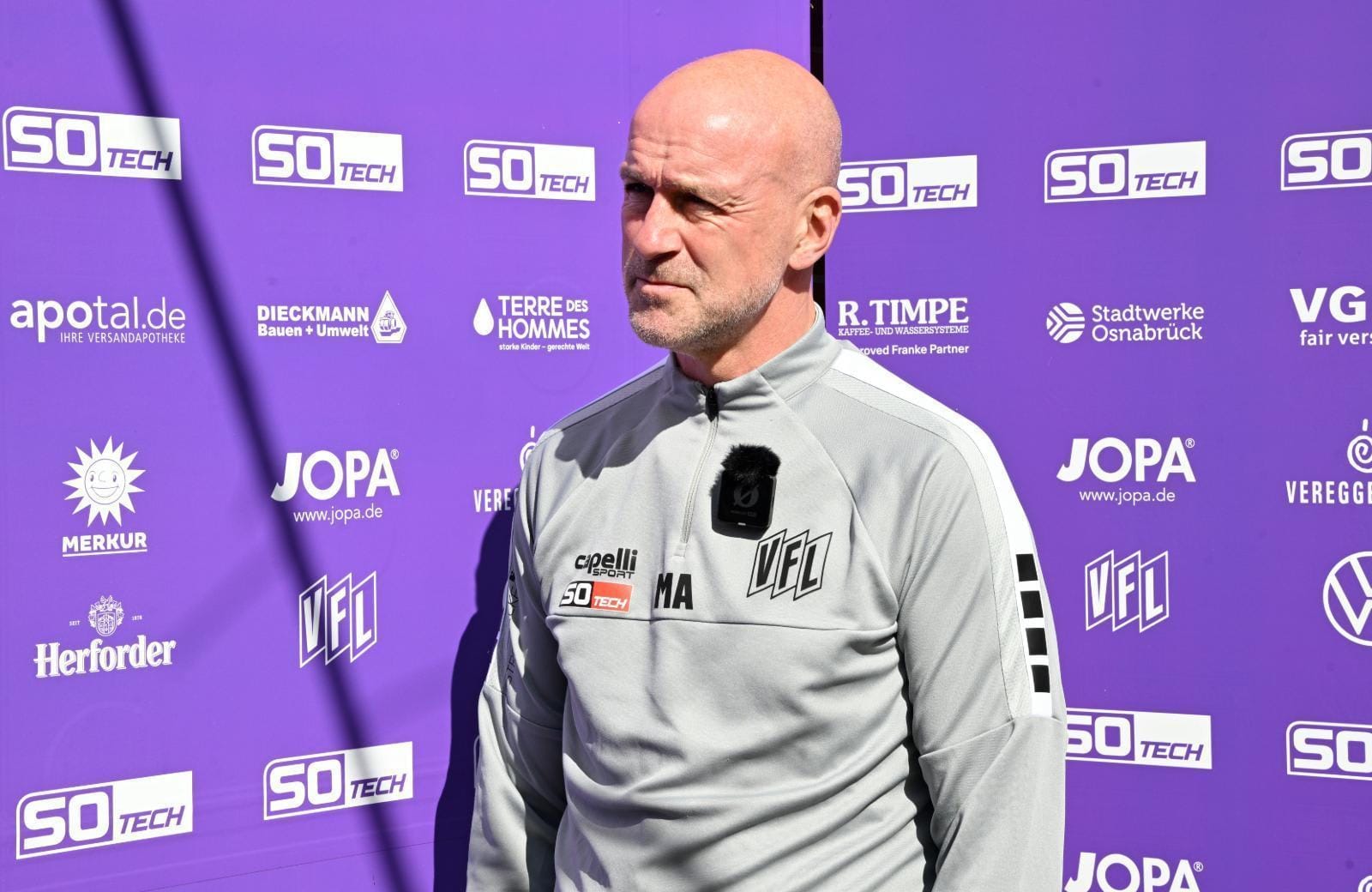 Interview vor NFV-Pokalfinale