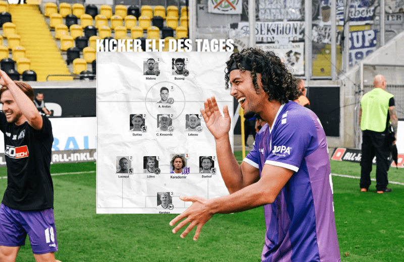 Karademir in der Kicker-Elf des Tages des 33. Spieltags