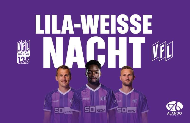Endlich wieder da: Lila-weiße Nacht am 15. November