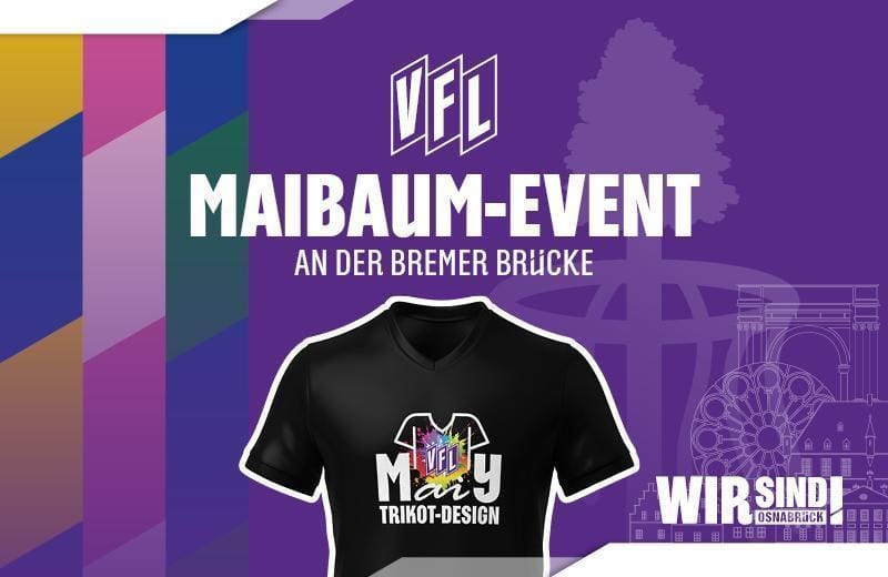 Gemeinsam in den Mai: VfL lädt zum Maibaum-Event an der Brücke