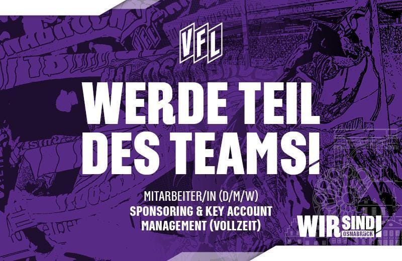Mitarbeiter/in Sponsoring & Key Account Management (d/m/w) in Vollzeit