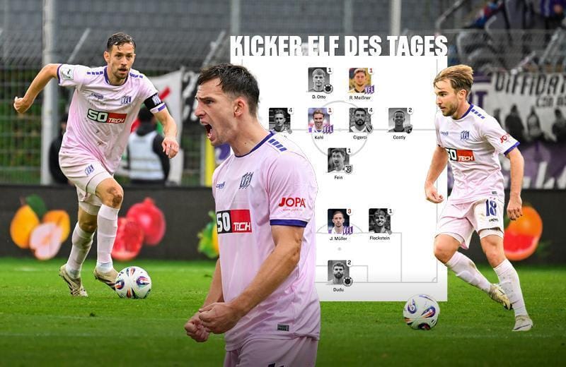 Müller, Kehl und Meißner in „Elf des Tages“