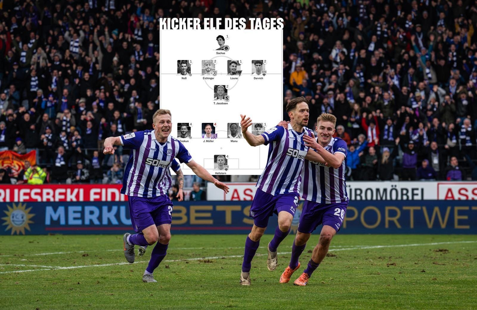 Jannik Müller erstmals zum „Spieler des Tages“ berufen