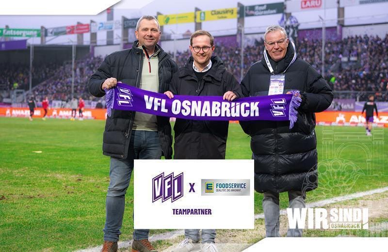 EDEKA Foodservice neuer Team- und Großhandelspartner beim VfL