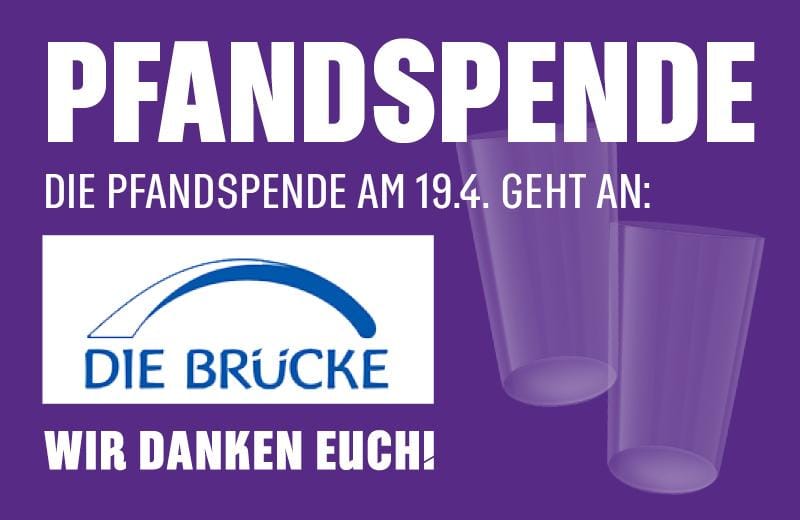 Becherspende für die „Werkgemeinschaft Die Brücke Bramsche gGmbH“