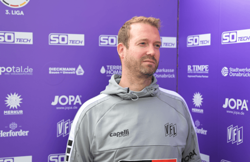 Pit Reimers im Interview vor dem NFV-Pokal