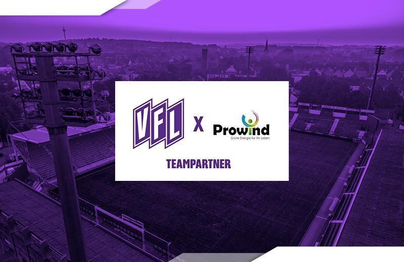 Der VfL und Prowind: Gemeinsam nachhaltig in die Zukunft