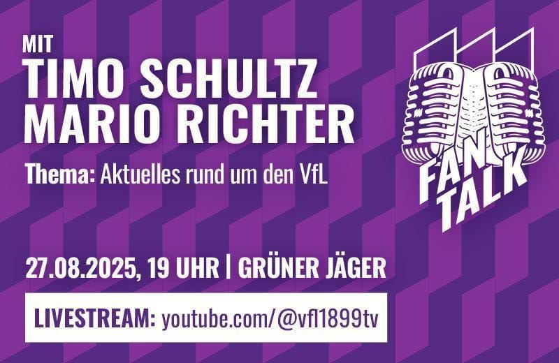 Reminder: Fan-Talk am Mittwoch im Grünen Jäger