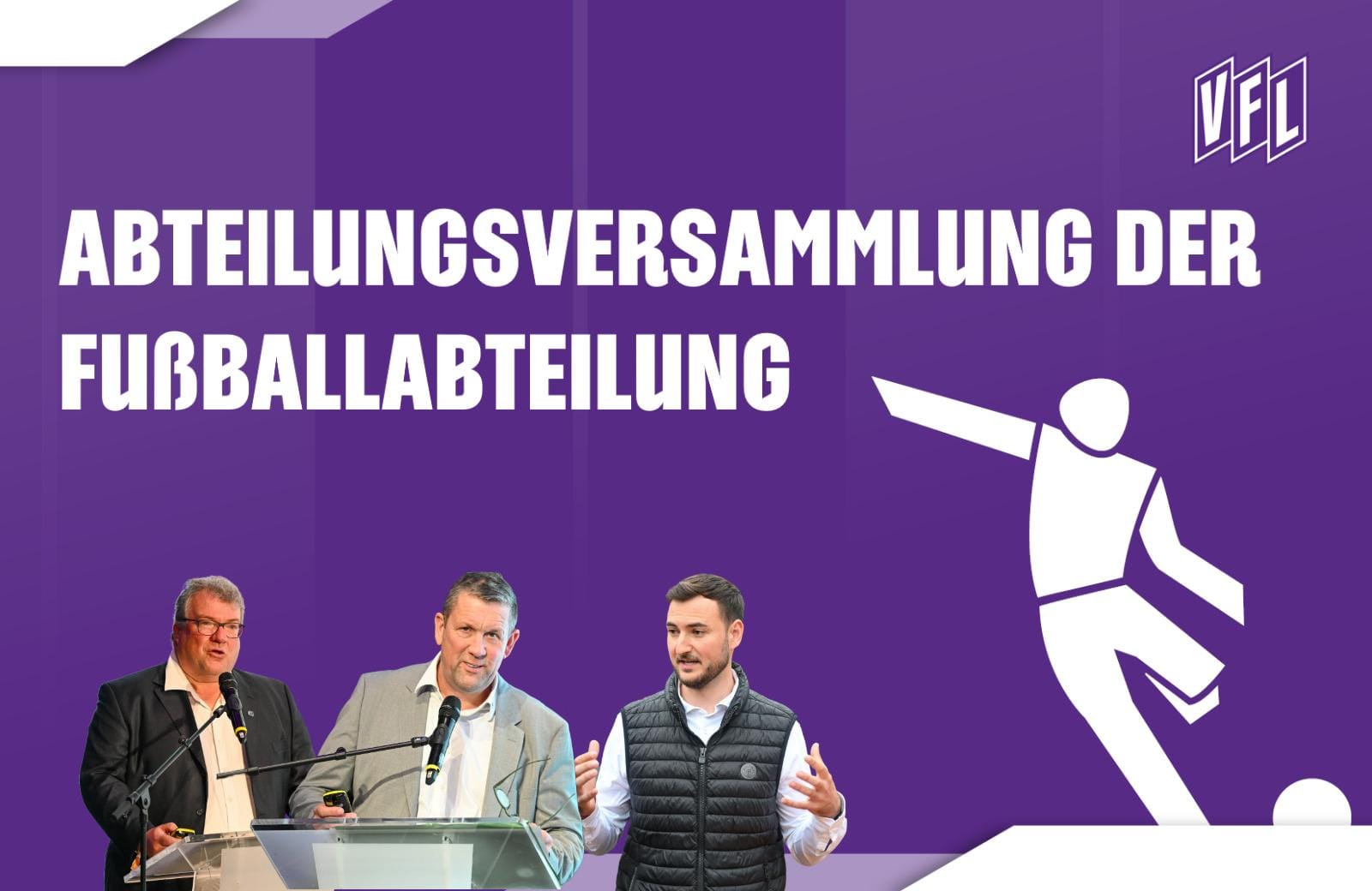 Abteilungsversammlung Fußball mit Wachstumszahlen und Fragerunde