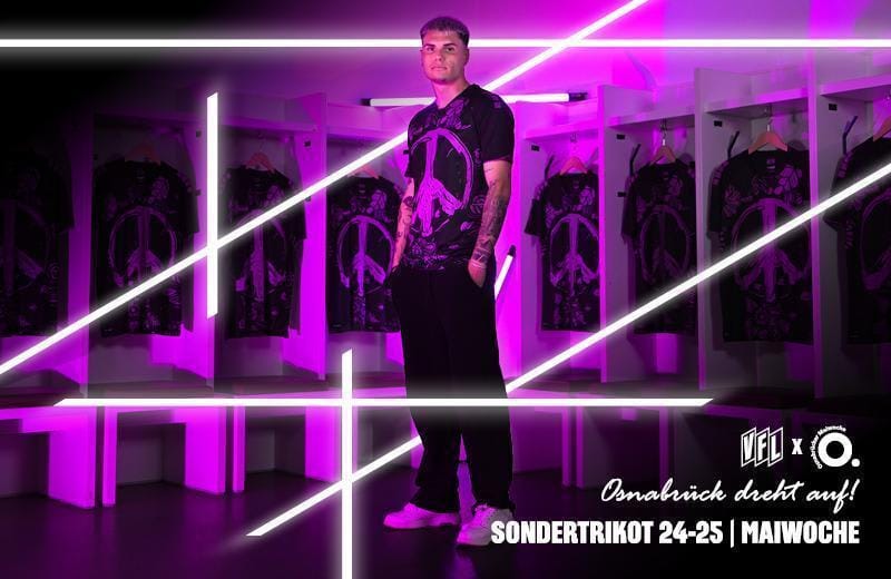 Sondertrikot zur Maiwoche: Osnabrück dreht auf