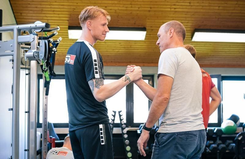 Öffentliches Stadiontraining am Freitag