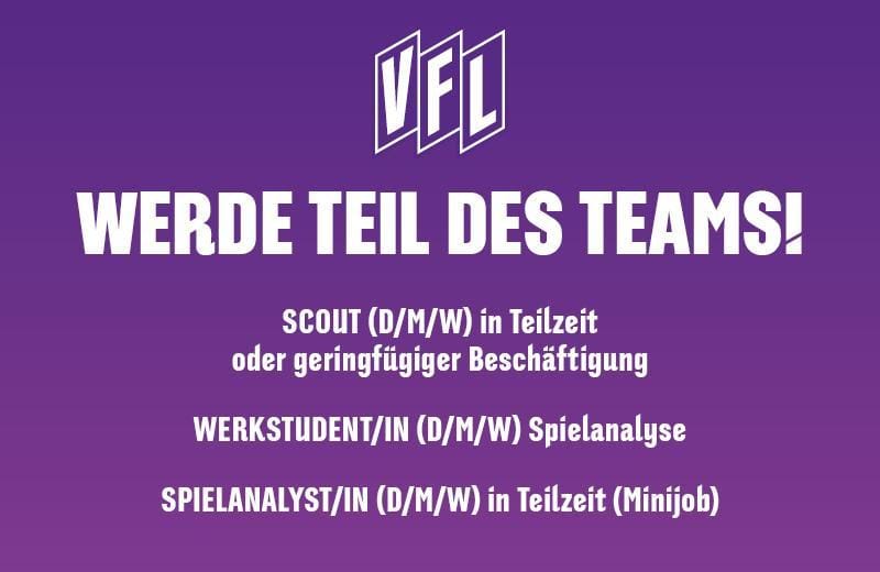 Stellenausschreibungen im sportlichen Bereich
