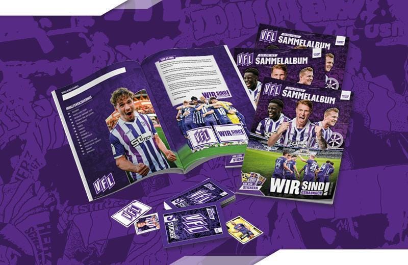 Stickeralbum des VfL ab sofort erhältlich