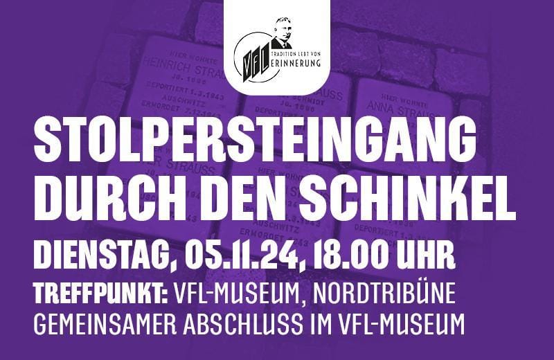 Stolpersteingang am 05. November