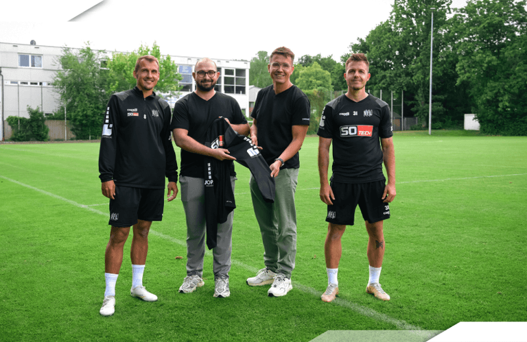 STARKE SCHULTER – STROHBECKE BLEIBT OFFIZIELLER TRAININGSPARTNER