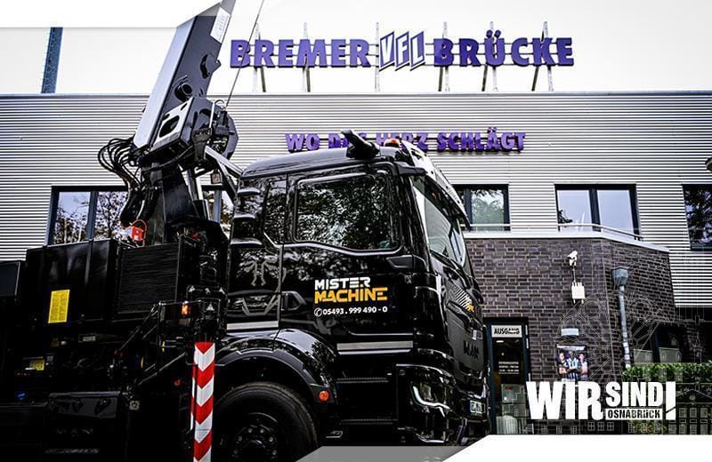 Mr. Machine bringt als neuer Teampartner Power an die Bremer Brücke