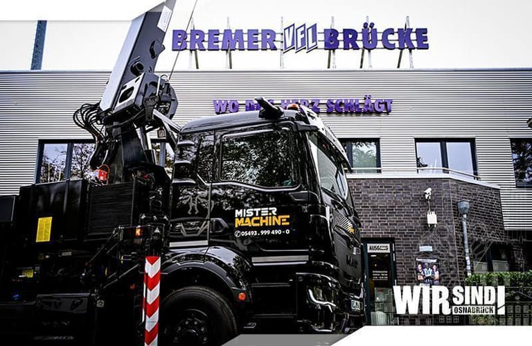 Mr. Machine bringt als neuer Teampartner Power an die Bremer Brücke