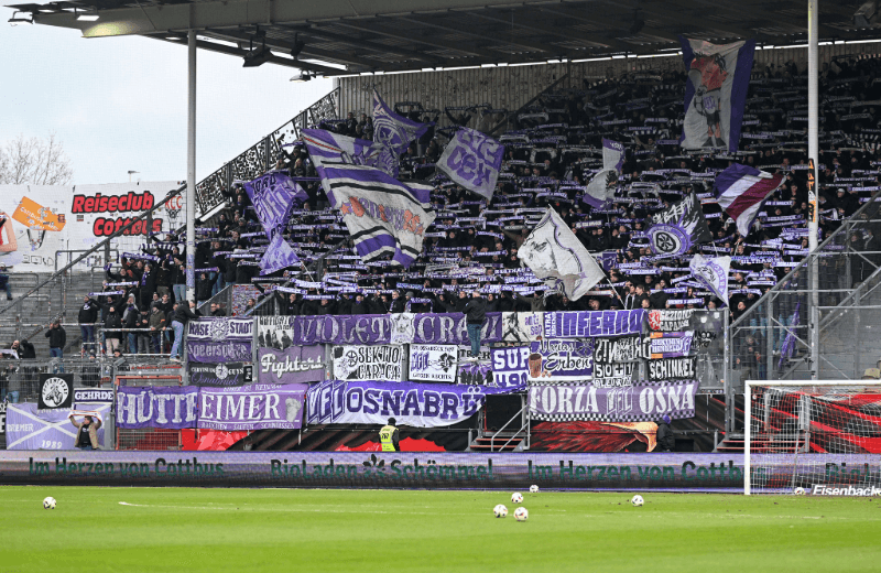 Ticketverkauf für Auswärtsspiel bei Energie Cottbus gestartet