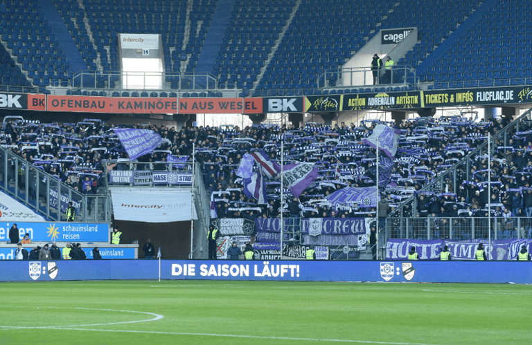 Vorverkauf für Auswärtsspiel beim MSV Duisburg startet