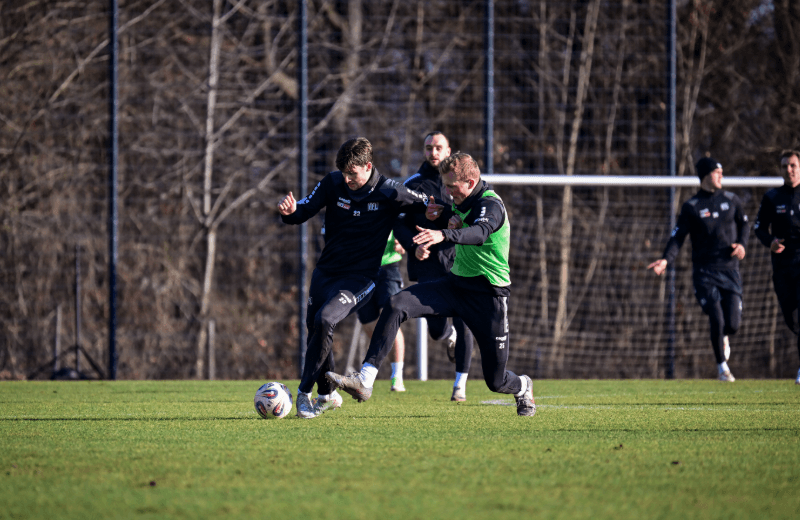 Trainingsimpressionen vor Aachen