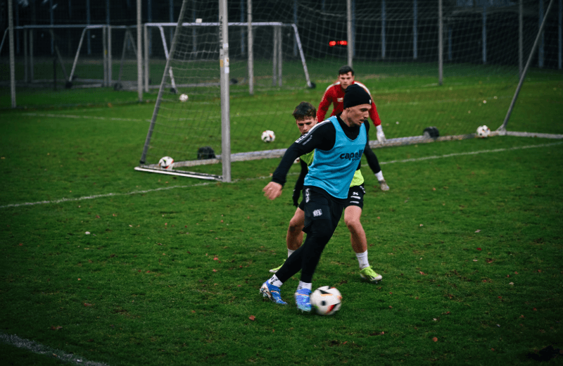 Start in die Trainingswoche mit hitziger Doppeleinheit