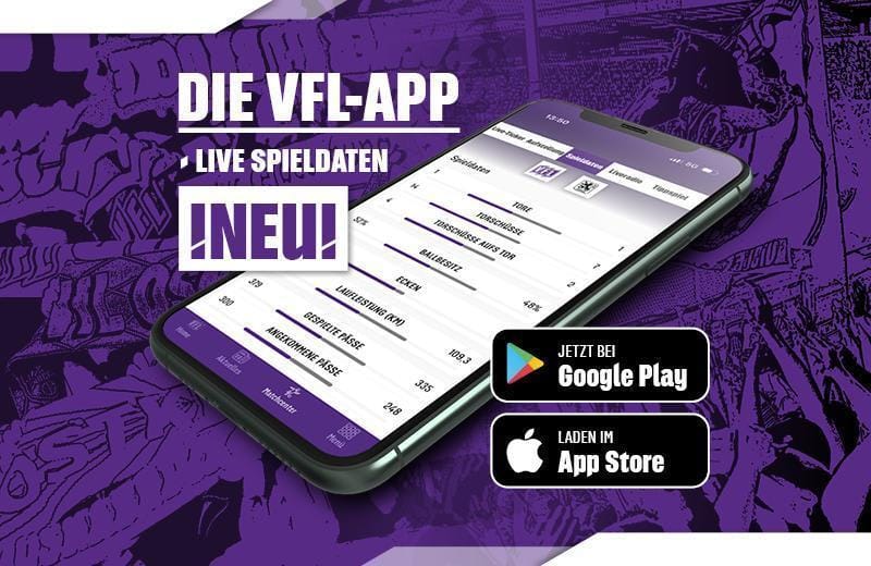 Neues Update: Die VfL-App wird noch informativer